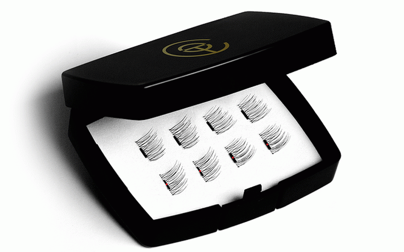 cílios magnéticos como colar