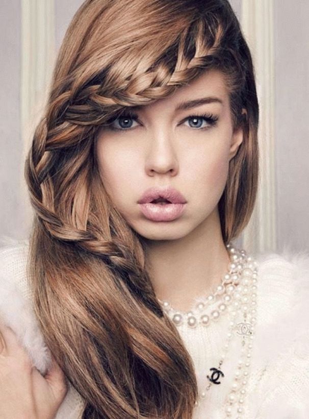 Penteado na moda para um casamento