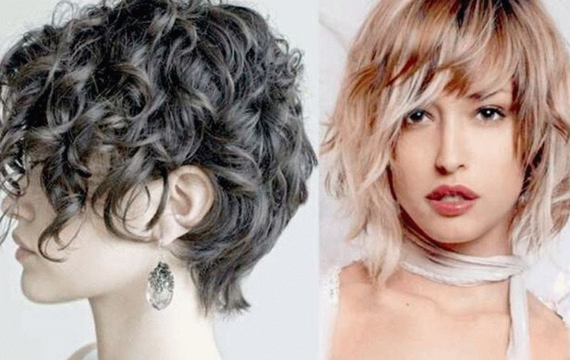 Cortes de cabelo curtos com cachos