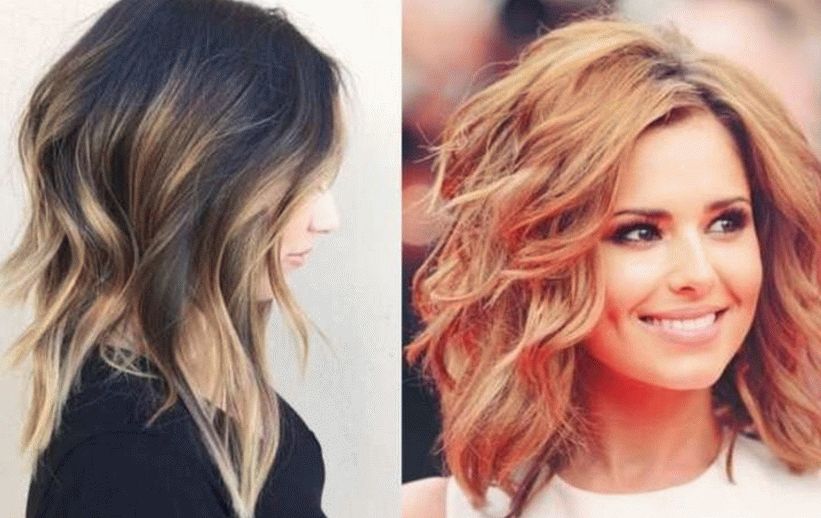 Corte de cabelo para cabelos ondulados médios