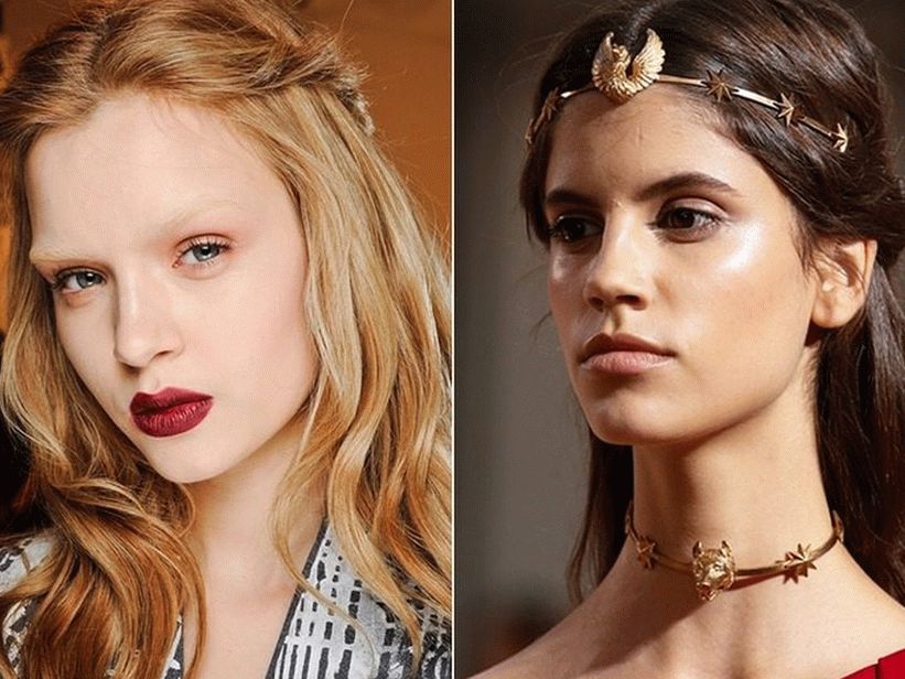 Um penteado simples com cachos para umas férias