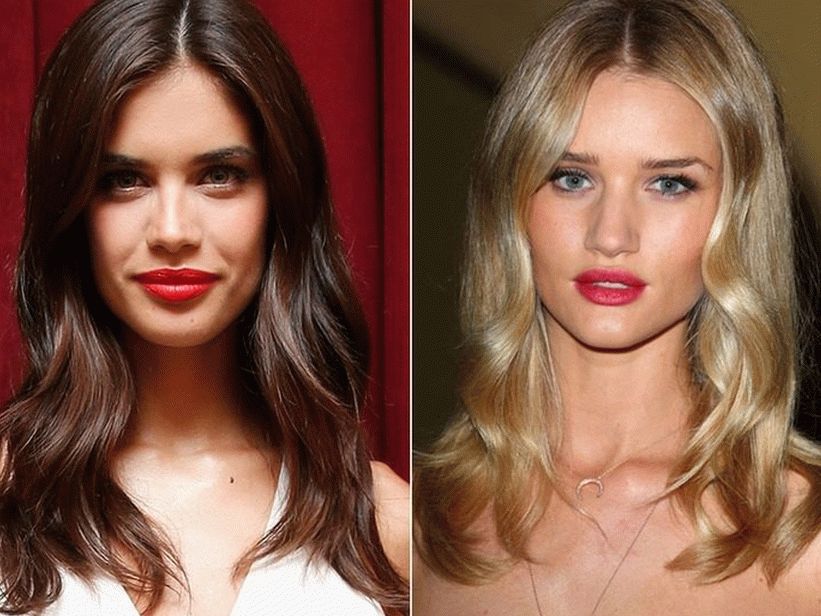 Corte de cabelo encaracolado médio