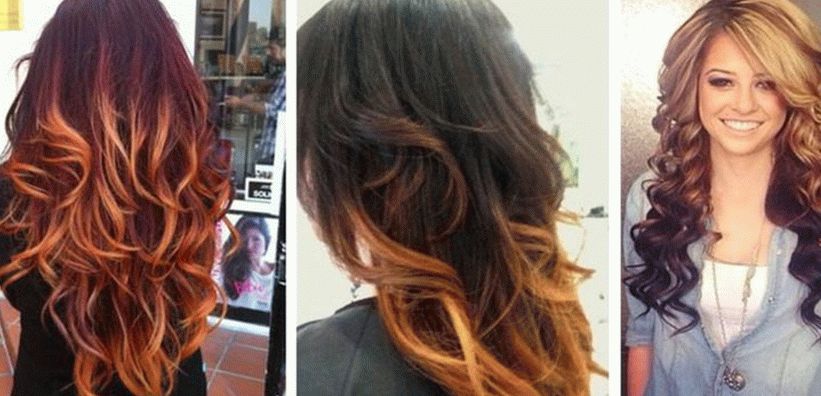 Cachos em cabelos longos