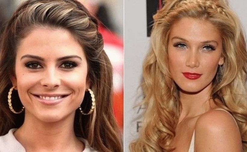 Penteados de ano novo com cachos