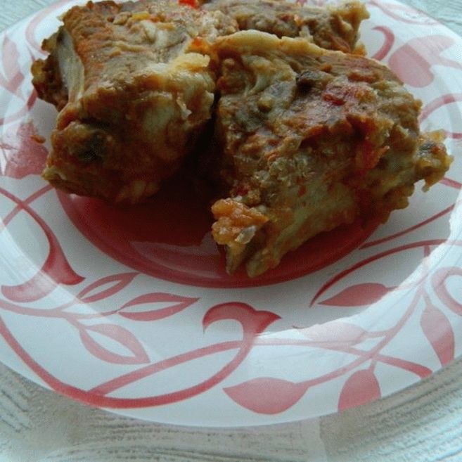 Costelas canadenses prontas