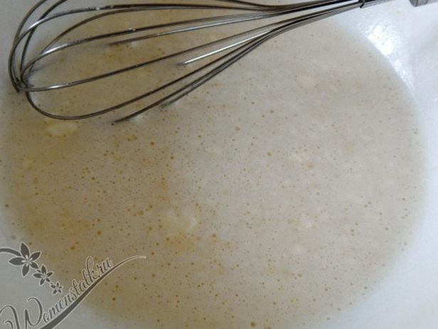 Panquecas de creme com kefir