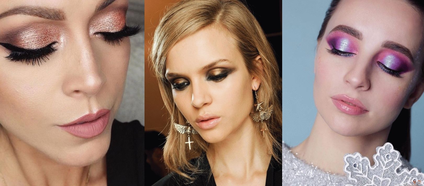 Maquiagem de Natal na moda 2020 - novas idéias